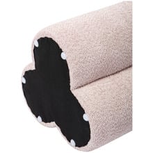 Clover Chenille Ottoman
